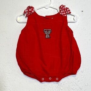 Texas Tech Red Raiders One Piece Size 3 months